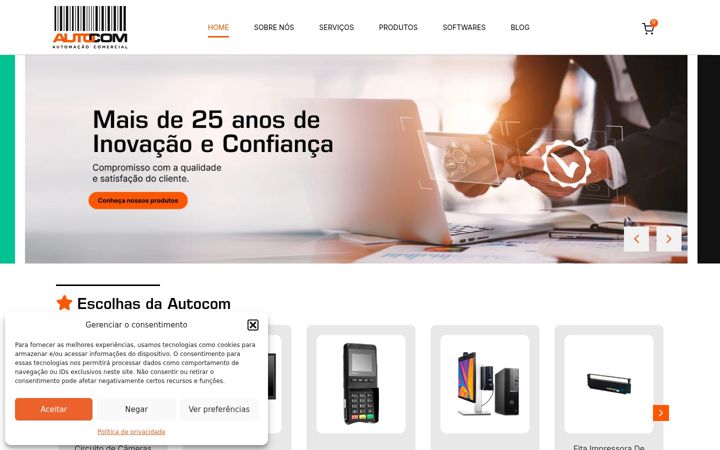 Screenshot van autocom-mg.com.br