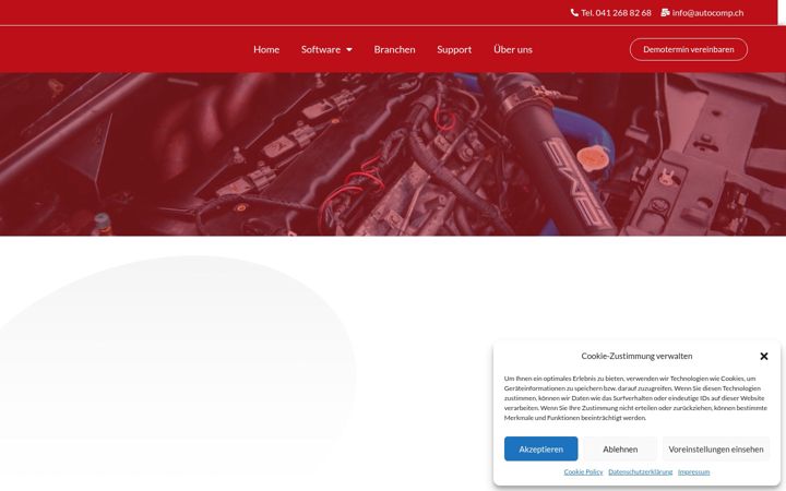 Screenshot of autocomp.ch