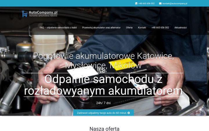 Screenshot of autocompany.pl