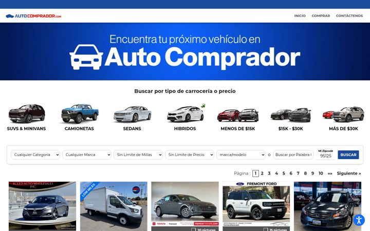Screenshot van autocomprador.com