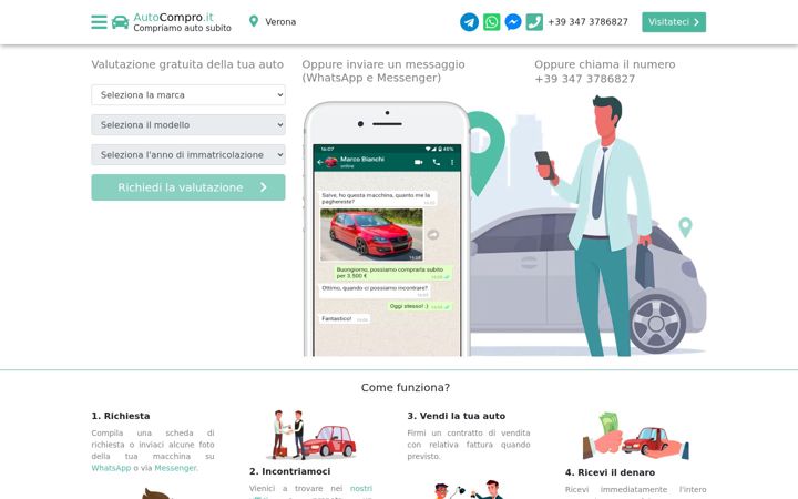Screenshot of autocompro.it