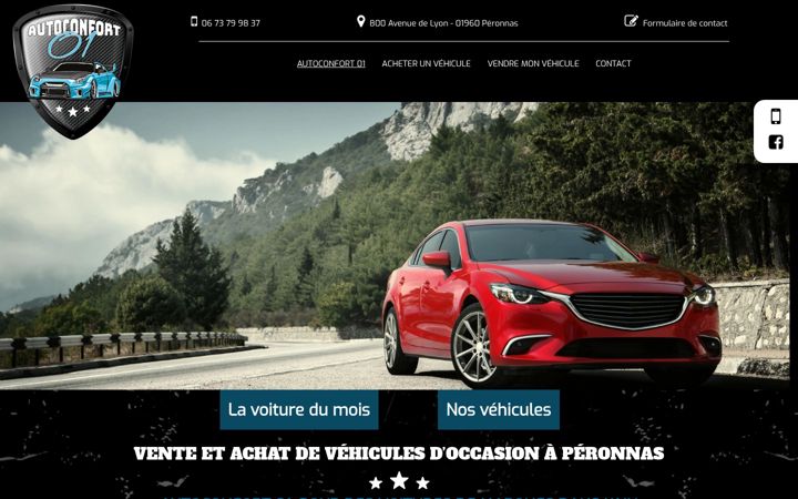Screenshot of autoconfort01.fr