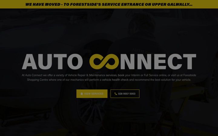Screenshot of autoconnectni.co.uk