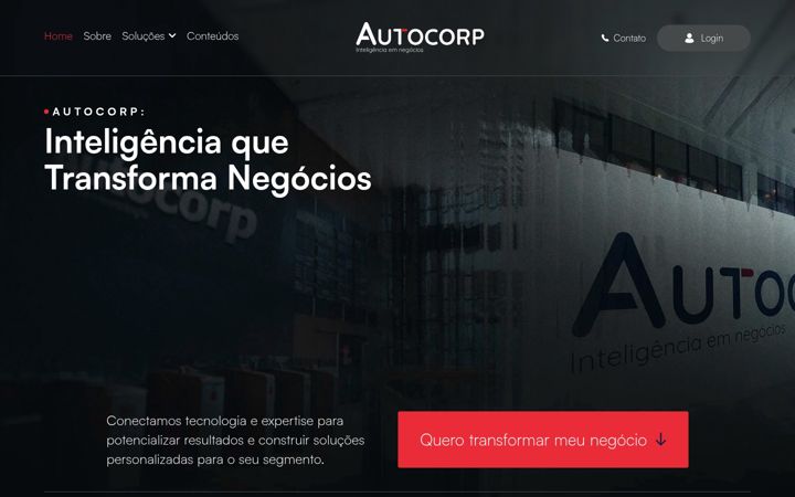 Screenshot of autocorp.com.br