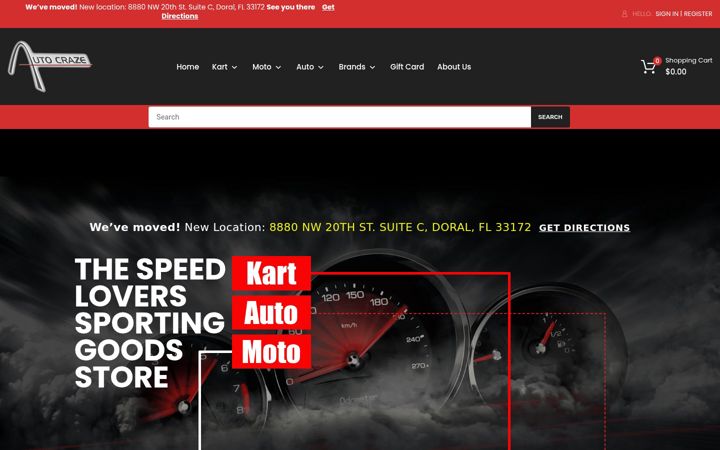 Screenshot του autocraze.com