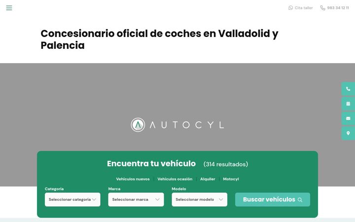 Screenshot of autocyl.es