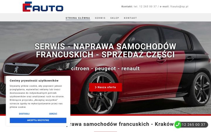 Screenshot of autoczesci.sklep.pl