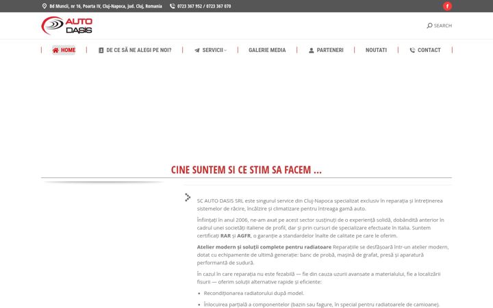 Screenshot of autodasis.ro