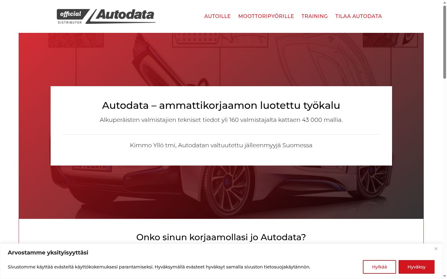 Snímka obrazovky banera súhlasu zobrazeného pred akoukoľvek interakciou