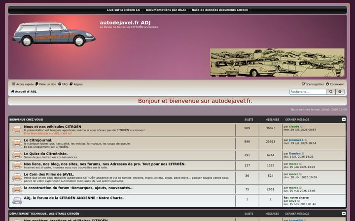Screenshot of autodejavel.fr