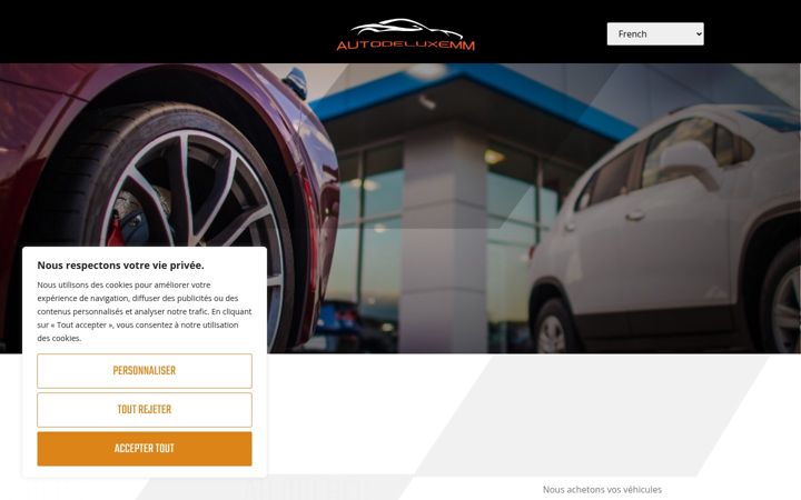 Screenshot of autodeluxemm.com