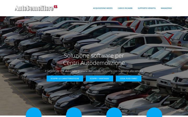 Screenshot of autodemolizione.eu
