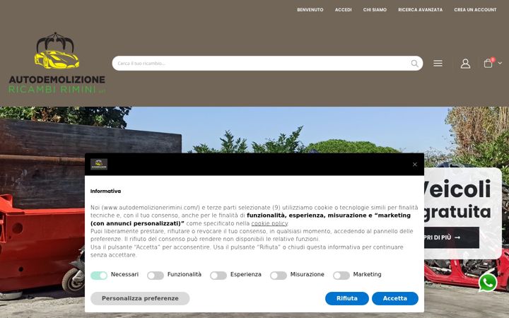 Screenshot of autodemolizionerimini.com