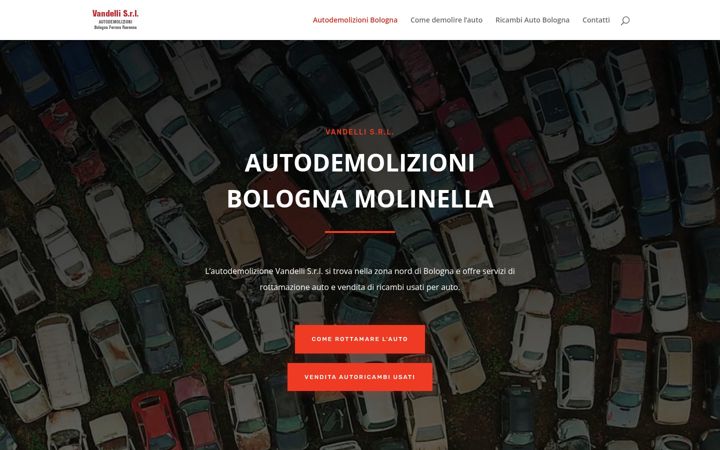 Screenshot of autodemolizionibologna.it
