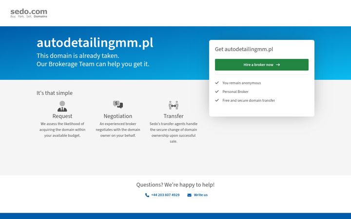 Screenshot of autodetailingmm.pl