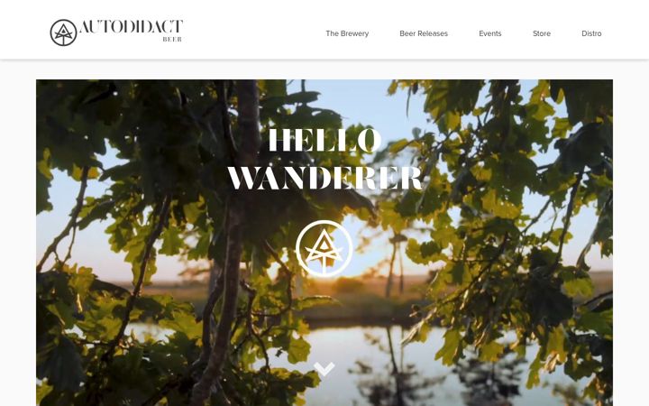 Screenshot of autodidactbeer.com
