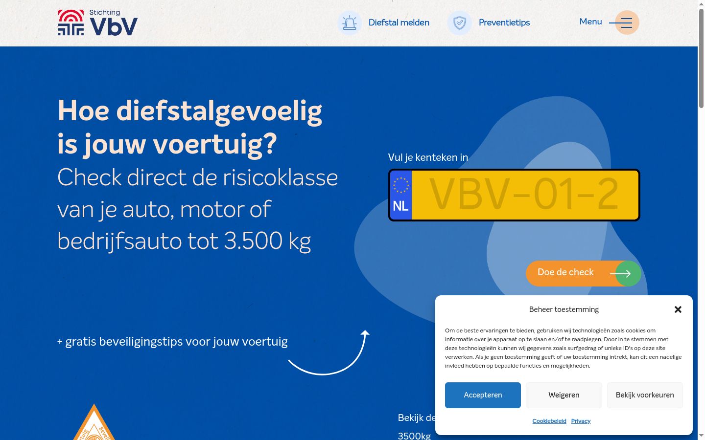 Sutikimo reklamjuostės, rodytos prieš bet kokią sąveiką, ekrano kopija