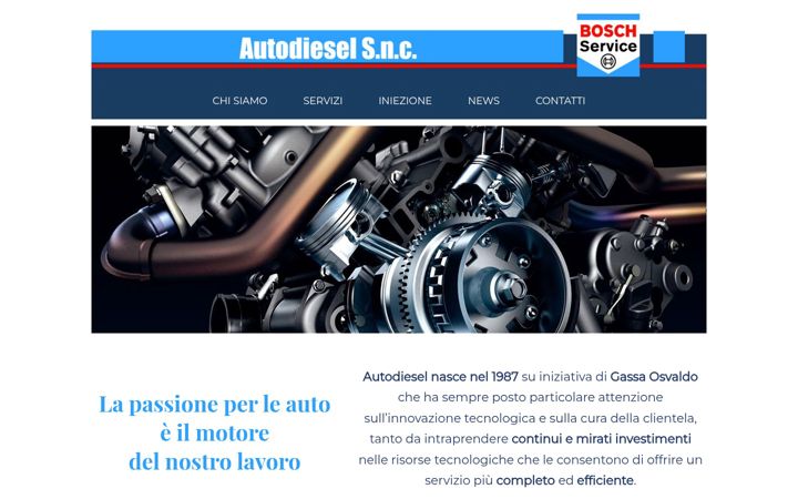 Screenshot of autodieselbcs.com