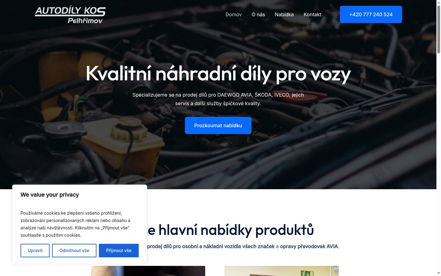 Screenshot tal-banner tal-kunsens muri qabel kwalunkwe interazzjoni