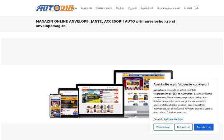 Screenshot of autodin.ro