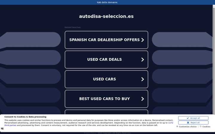 Screenshot of autodisa-seleccion.es