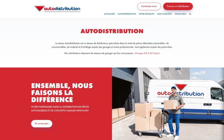 Screenshot di autodistribution.be