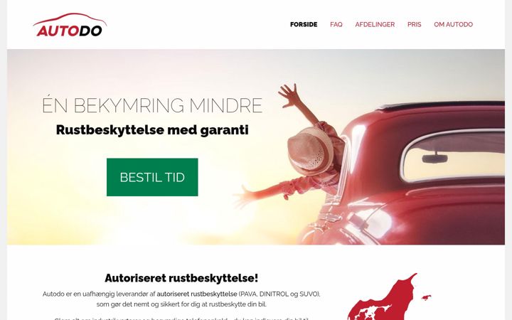 Screenshot of autodo.dk