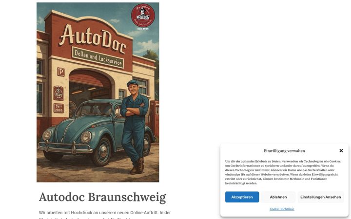 Screenshot of autodoc-braunschweig.de