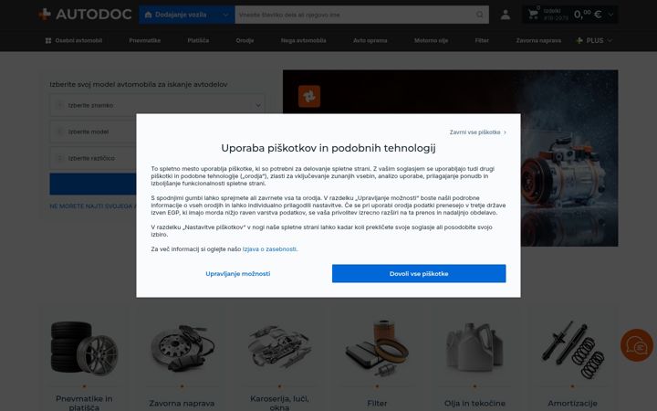 Ekrano kopija autodoc.si