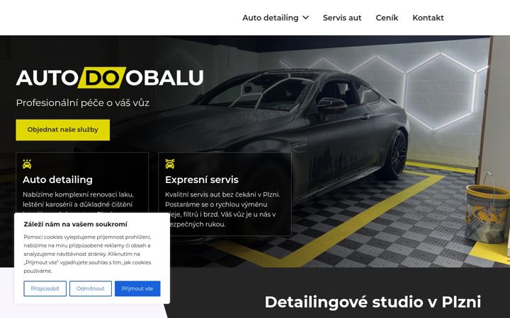 Screenshot of autodoobalu.cz
