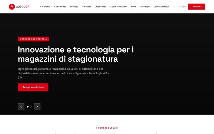 Screenshot of autodop.it