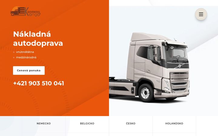 Screenshot of autodoprava-komendak.eu