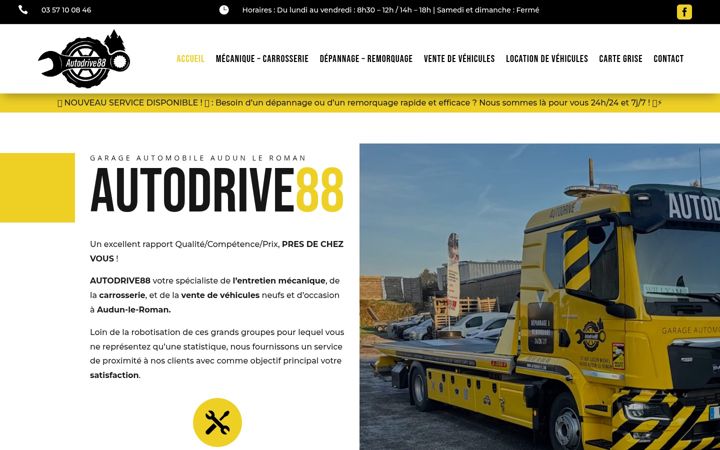 Skjermbilde av autodrive88.com