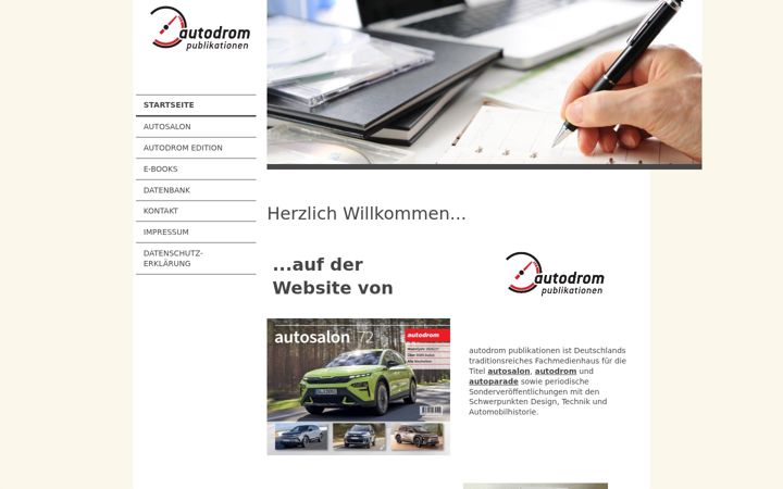 Skjermbilde av autodrom-online.com