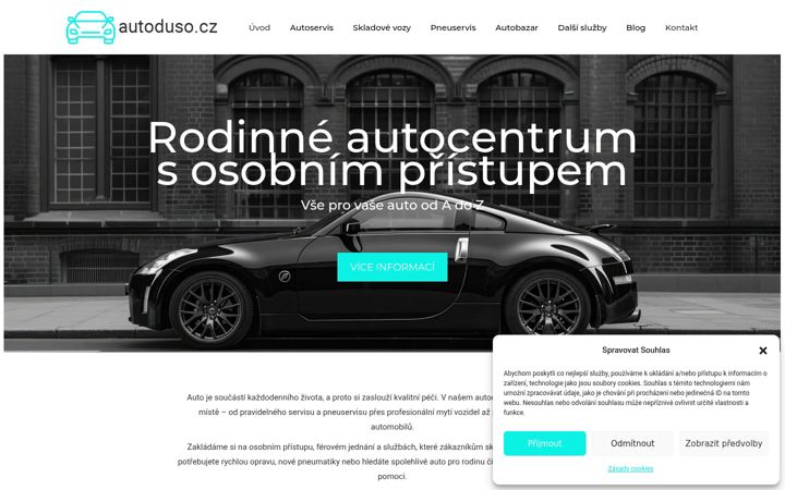 Screenshot of autoduso.cz