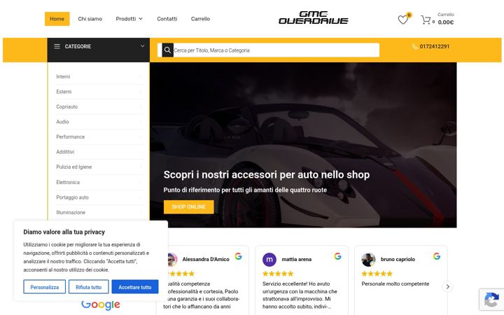 Skjermbilde av autoeaccessori.com