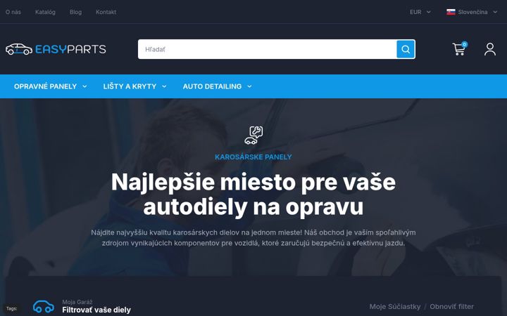 Screenshot of autoeasyparts.sk