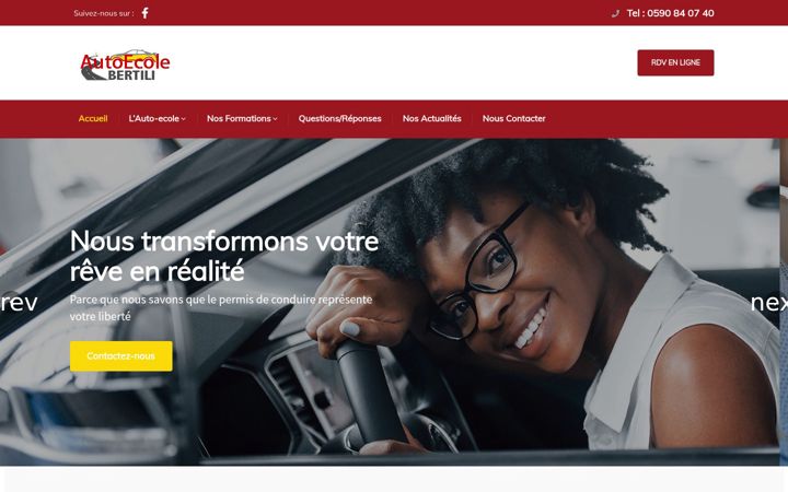 Ekrānuzņēmums no autoecolebertili.com
