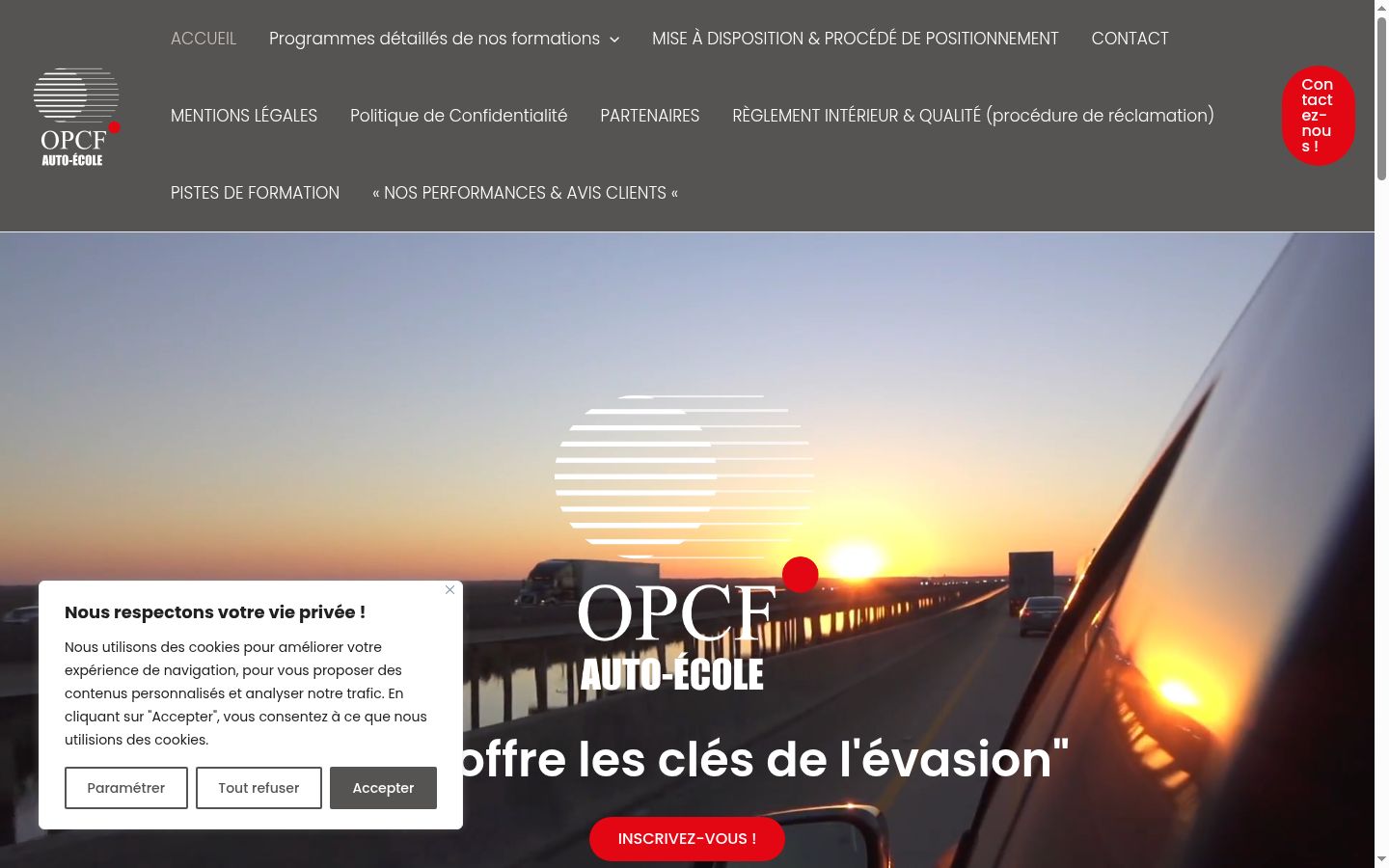 Screenshot tal-banner tal-kunsens muri qabel kwalunkwe interazzjoni
