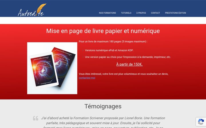 Screenshot ta' autoedite.net