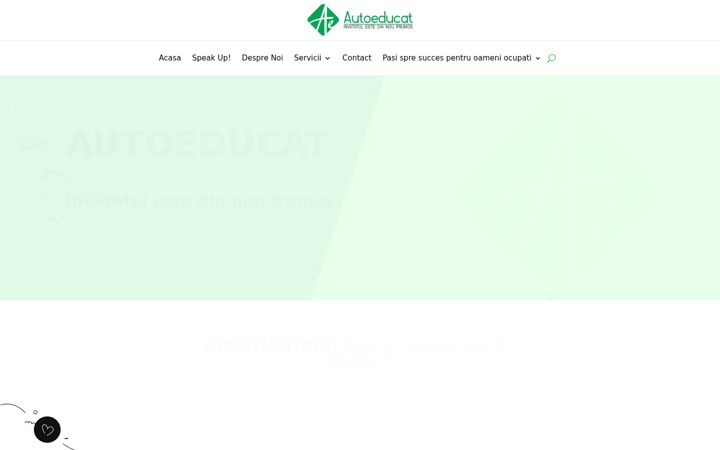 Screenshot of autoeducat.ro