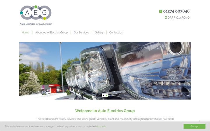 Captura de ecrã de autoelectricsgroup.co.uk