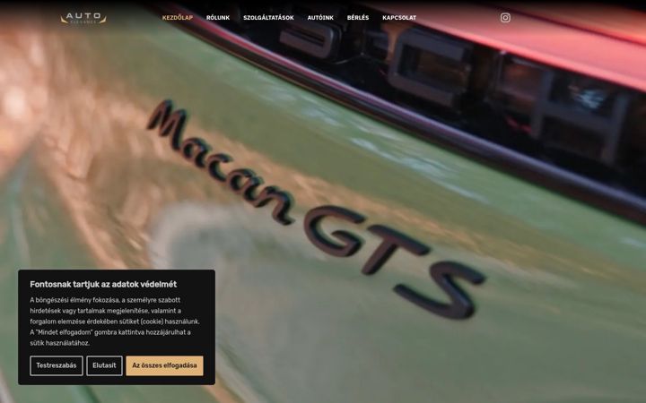 Screenshot of autoelegance.hu