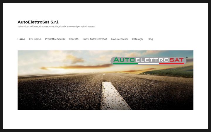 Snimka zaslona za autoelettrosat.it
