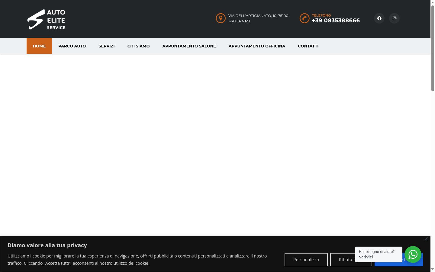Screenshot van de toestemmingsbanner zoals getoond vóór enige interactie