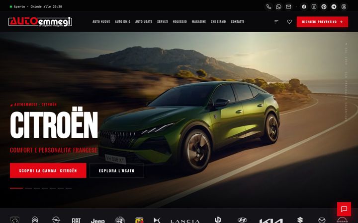 Screenshot of autoemmegi.it