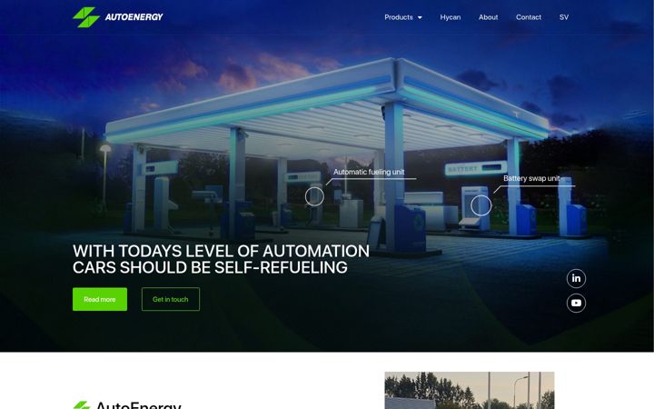 Screenshot of autoenergy.se