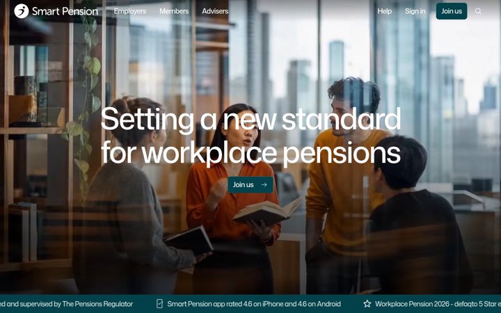 Skärmbild av autoenrolment.co.uk
