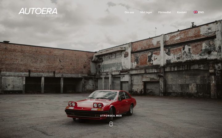 Screenshot of autoera.se