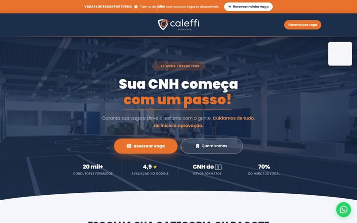 Képernyőkép: autoescolacaleffi.com.br